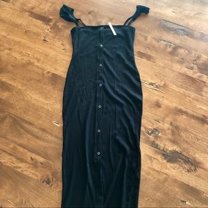 ASOS ribbed midi dress